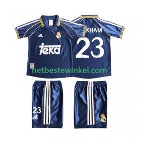 Real Madrid BECERHAM 23 1999 Voetbalshirts Retro Kind Third 1998